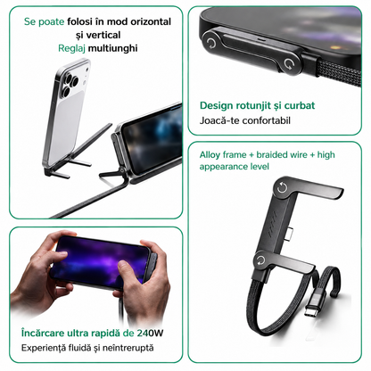 Cablu USB-C Încărcare Rapidă 240W