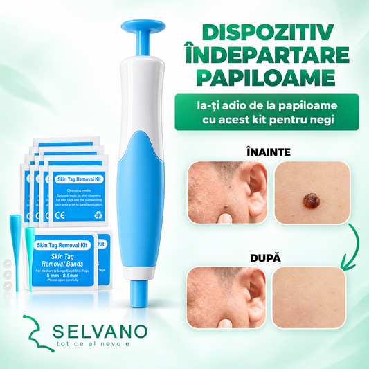 Kit Eliminator de Papiloame şi Imperfecțiuni ale pielii